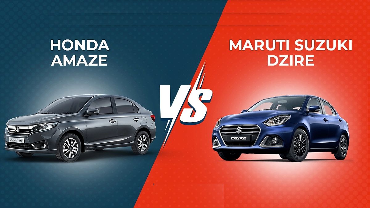 Honda Amaze vs Maruti Dzire, Sedan Comparison, Price, Convenience and Features, Automobile Features, Engine and Design, Design and Dimensions, Automobile and Exterior, Automobile News in Hindi,