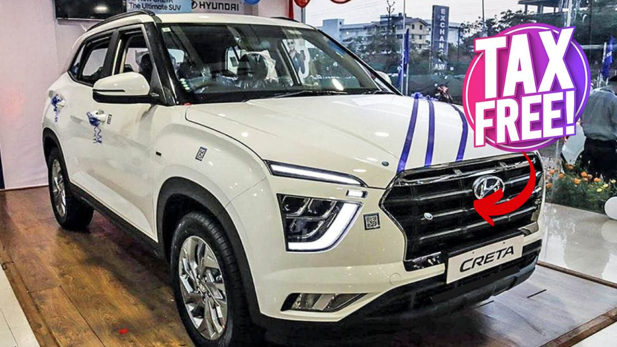 टैक्स फ्री हुई हुंडई क्रेटा, Tax Free Car, Car Offer, Hyundai Creta Civil And CSD Prices, Features, Specifications, Automobile News In Hindi, Hyundai Creta,