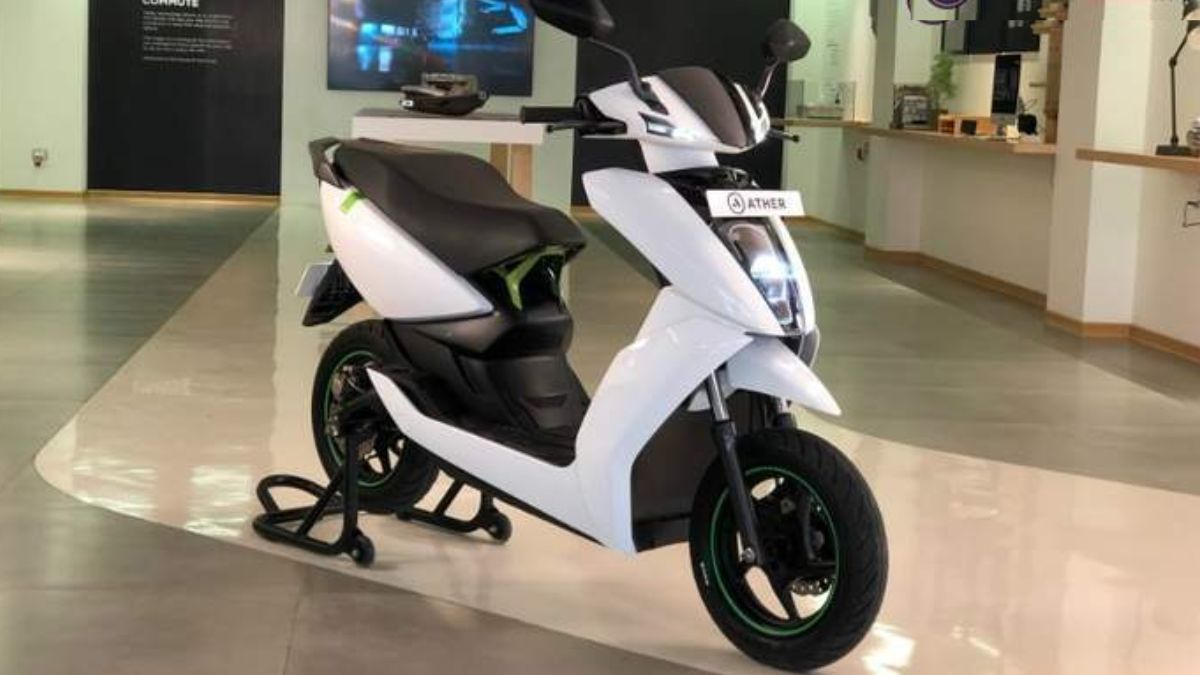 Ather 450X, Electric Scooter, Ather Energy, Review, Down Payment, Loan Details, Range and Speed, Battery, Design and Features, Motor, Performance, Price and Variants, Automobile News in Hindi, एथर 450X, इलेक्ट्रिक स्कूटर,