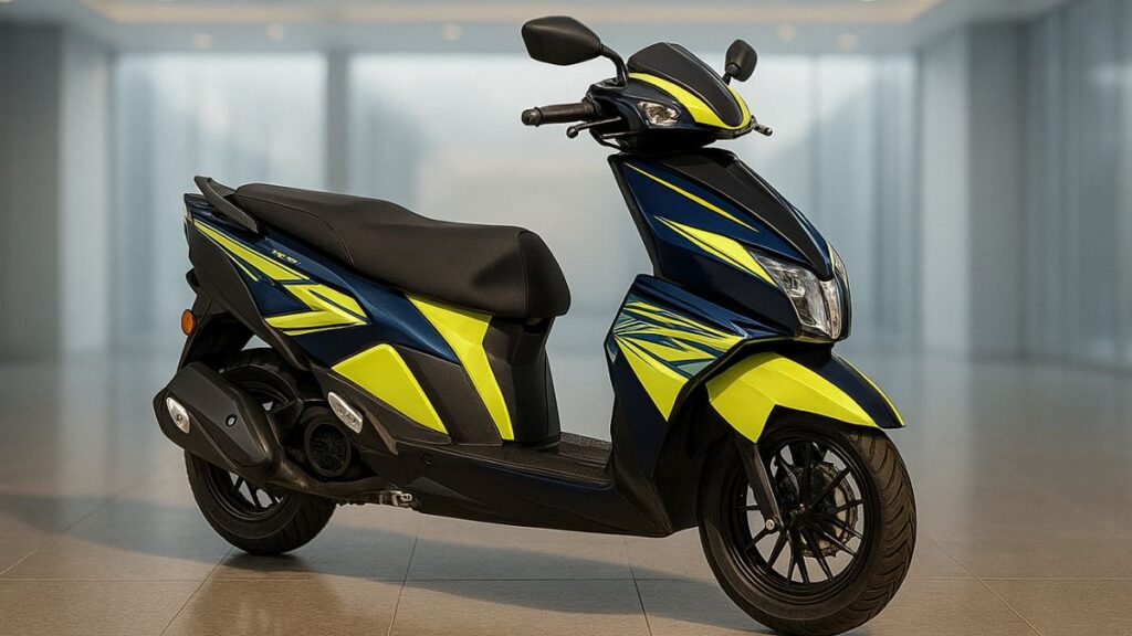 TVS Scooters, TVS NTorq 125 Engine and Transmission, TVS NTorq 125 Design, TVS NTorq 125 Features, TVS NTorq 125 Mileage and Performance, TVS NTorq 125 Suspension and Braking System, TVS NTorq 125 Dimensions and Storage, TVS NTorq 125 Price and Variants, Google Top 5 Trending List, टीवीएस एनटॉर्क 125,