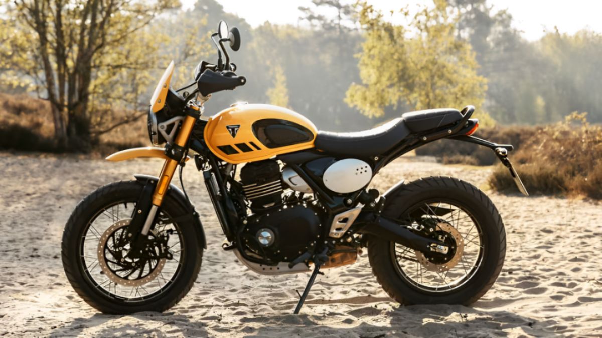 Scrambler 400 XC, Triumph Scrambler 400 XC price, new Triumph bikes launched, off road bikes 2025, Triumph bikes India, Triumph bikes features, Triumph Scrambler specifications, Royal Enfield Scram 440 vs Triumph, Triumph 400cc bikes, Triumph bikes review, Scrambler 400 XC looks,