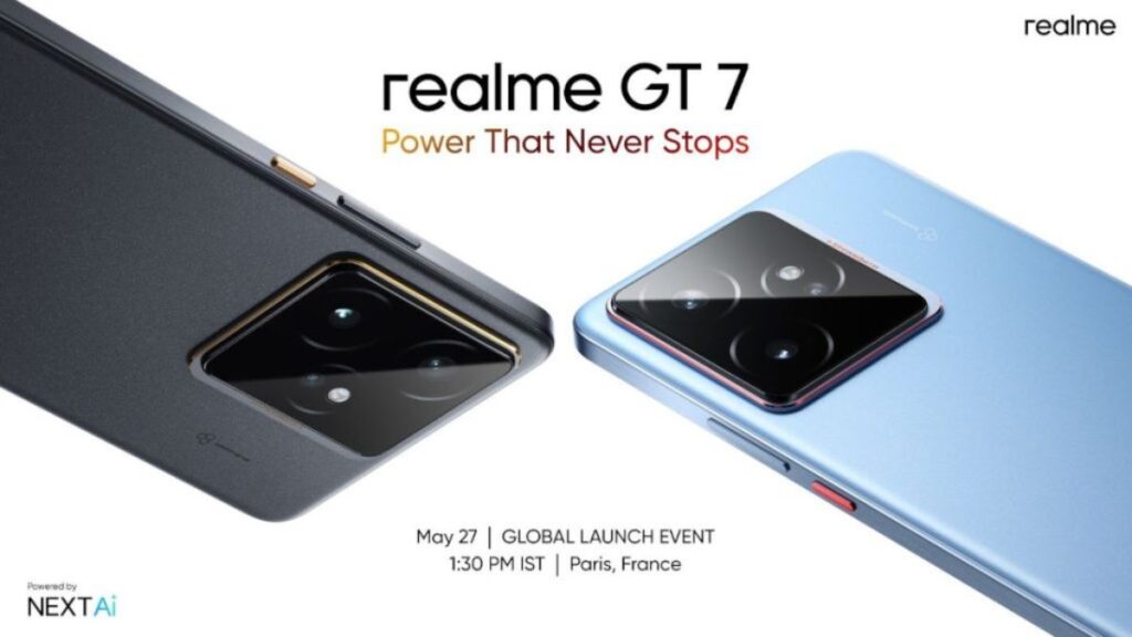 Realme GT 7 Series, Launch Date Confirmed, Upcoming Realme Phones 2025, Realme GT 7 Series India Launch Date, Realme GT 7, Realme GT 7T, Launch Date and Event Details, Specifications, Realme GT 7 सीरीज, लॉन्च की तारीख की पुष्टि,