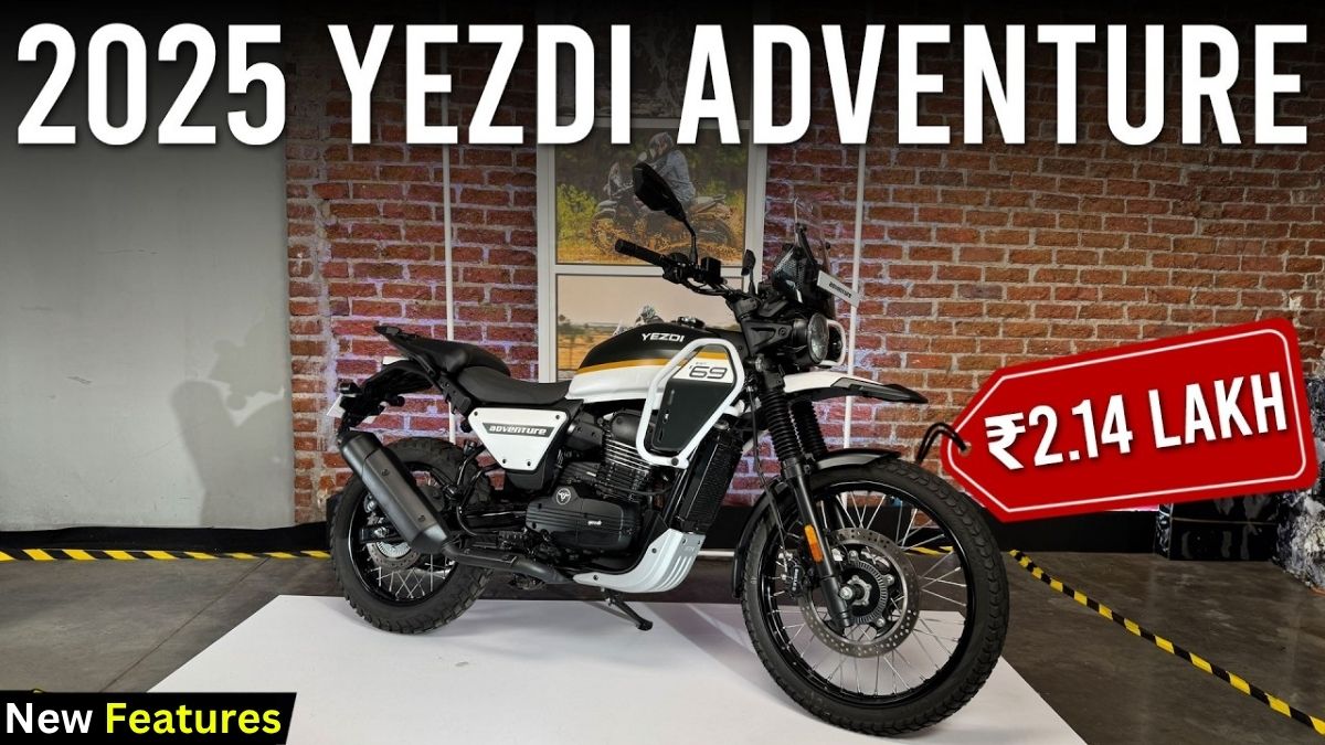 Yezdi Adventure 2025, 2025 Yezdi Bike Launch, Yezdi Adventure Price in India, Yezdi Adventure Features, Adventure Bike India 2025, Yezdi Latest Model 2025, Yezdi Adventure 2025 All Details, येजदी एडवेंचर बाइक 2025,